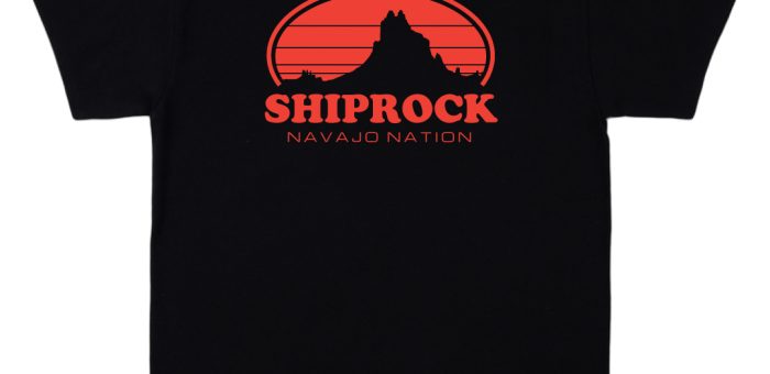 Shiprock Horizon Orange Black