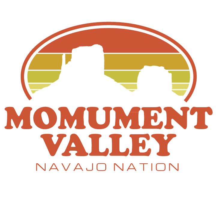 Navajo Monuments Monument Valley Retro Horizon Style